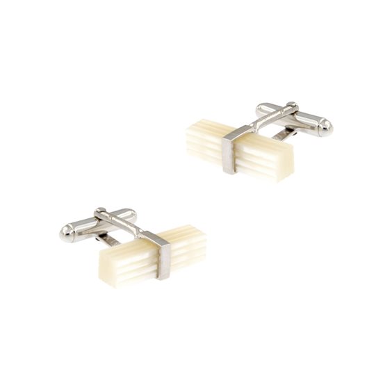 Manschettenknöpfe CikOrefice Gioielli Herr in Silber Madreperla 337N MP GEM - 337N MP GEM